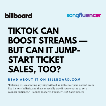 Billboard x Songfluencer: Live Events