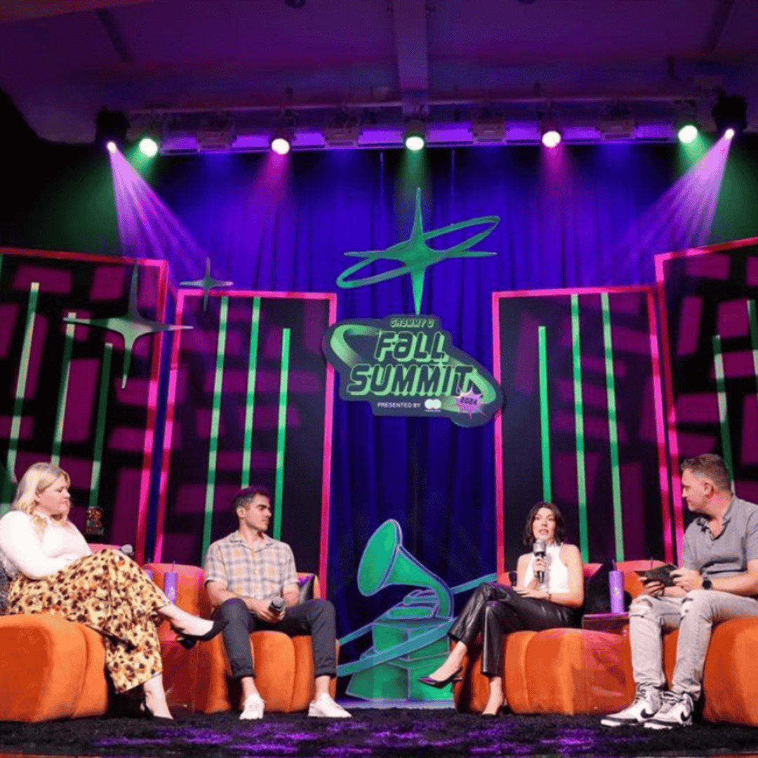 The panelists at GRAMMY U